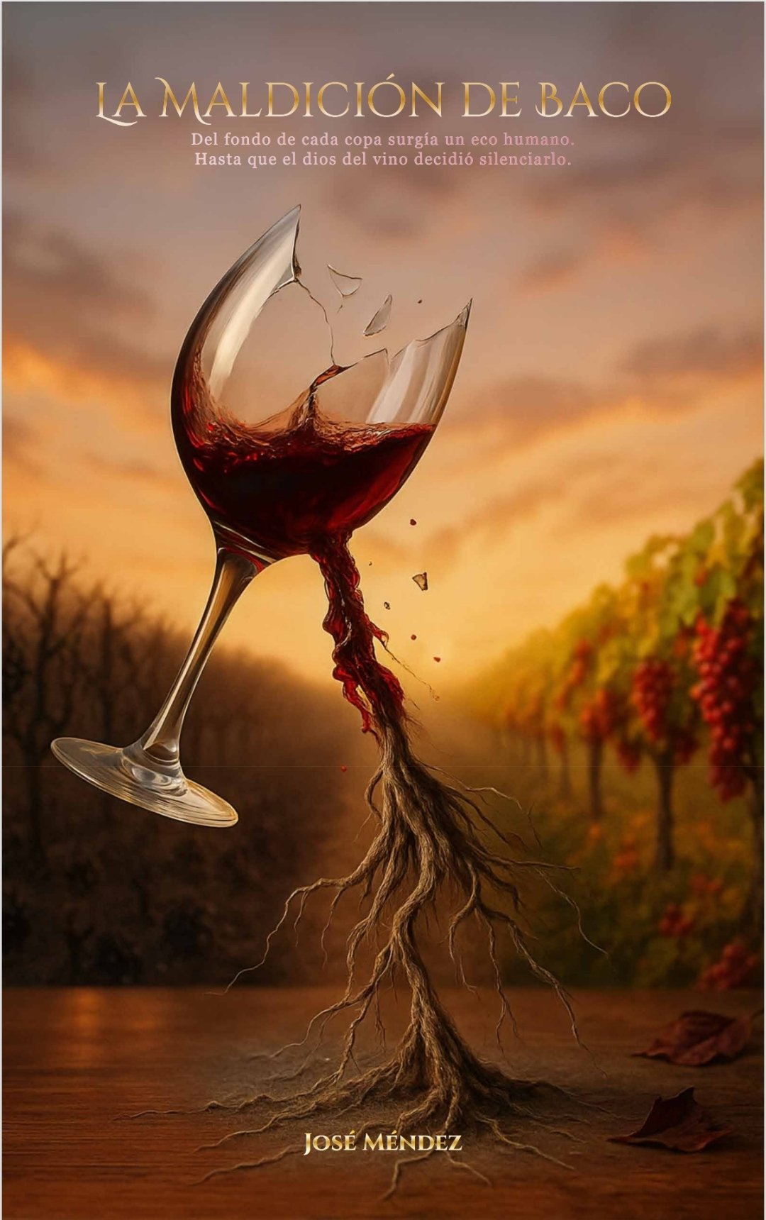 Portada oficial La Maldición de Baco